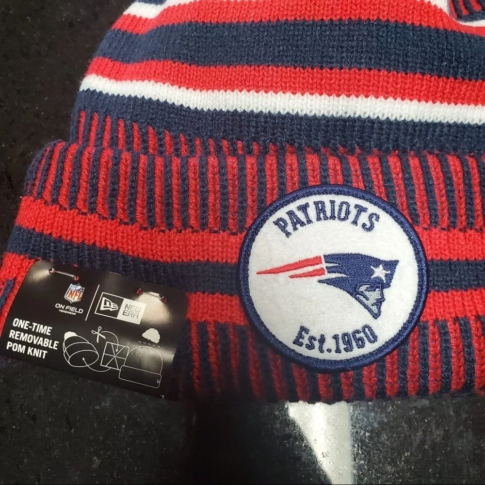 Beanie patriots one sz fits all